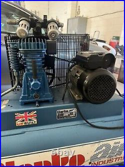 Clarke air industrial compressor 200litre Single Phase