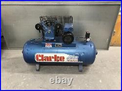 Clarke industrial compressor XEV16 150litre 14cfm 230v
