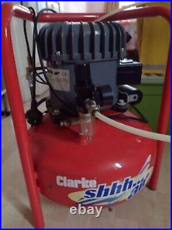 Clarke shhh air compressor 3/24 litre Collection DT1 Dorset