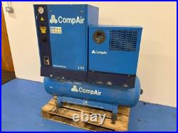CompAir L02 2.2kw compressor with intergrated dryer and 270 liter receiver