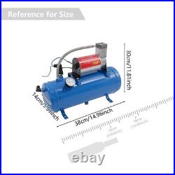 DC 12V Air Compressor 100psi with Universal 6 Liter Tank New