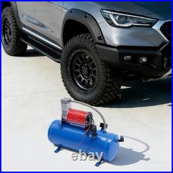 DC 12V Air Compressor 150psi with Universal 6 Liter Tank Train Air Horn Kit New