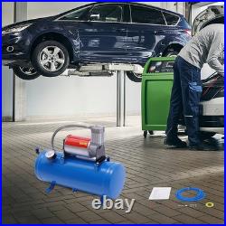 Dc 12v Air Compressor 150psi With Universal 6 Liter Tank Train Air Horn Kit