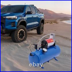 Dc 12v Air Compressor 150psi With Universal 6 Liter Tank Train Air Horn Kit