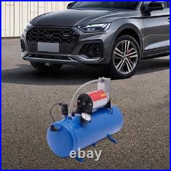 Dc 12v Air Compressor 150psi With Universal 6 Liter Tank Train Air Horn Kit