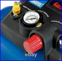 Draper 02115 6 Litre Oil Free Compact Portable Air Line Compressor 1.5HP