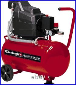 Einhell 4007325 Compressor TC-AC 190/24/8 Maximum 8 bar, 24 Litre Tank, Oil