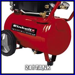 Einhell Air Compressor 24 Litre 10 Bar Corded Electric 1800W TE-AC 270/24/10