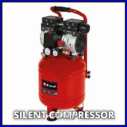 Einhell Silent Air Compressor Oil Free 8 Bar (116 PSI) 24 Litre 78db TE-AC 24