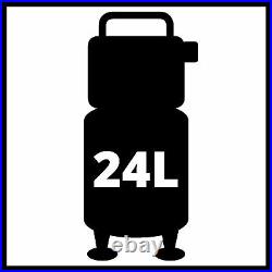Einhell Silent Air Compressor Oil Free 8 Bar (116 PSI) 24 Litre 78db TE-AC 24