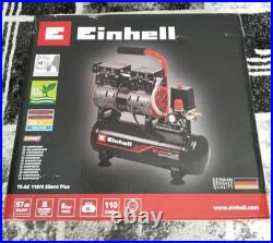 Einhell TE-AC 110/6 Silent Plus Oil Free Air Compressor 6 Litre