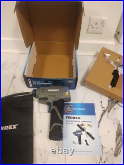 Ferrex Cordless Air Compressor USB-C Rechargeable Battery Included UK