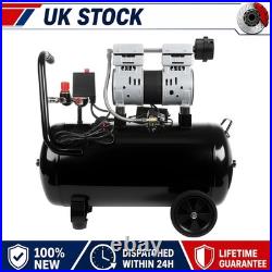 GEARZAAR Air Compressor 50L Silent Low Noise 9.6 CFM Oil Free 50 Litre Gear