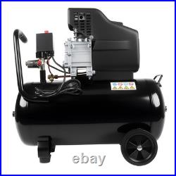 Gezarzaar Portable Air Compressor 50L Litre ltr 9.6CFM 2.5HP & 5 Piece Tool Kit