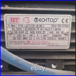 Hydrovane 502 Stationary Air Compressor with 90 Litre Tank, Stationary Unit