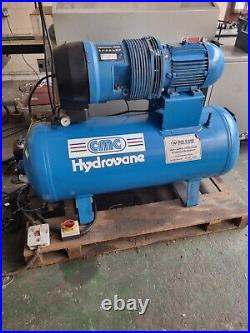 Hydrovane HV04 Air Compressor 3 phase with 200 litre air receiver tank