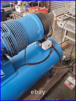 Hydrovane HV04 Air Compressor 3 phase with 200 litre air receiver tank