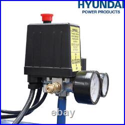 Hyundai 200 Litre Air Compressor 14CFM/145psi 15M Compressor Hose + Fittings