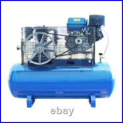 Hyundai 200L Litre Air Compressor, 29CFM 145psi, Belt Drive 14hp HY140200PES