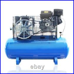 Hyundai 200L Litre Air Compressor, 29CFM 145psi, Belt Drive 14hp HY140200PES