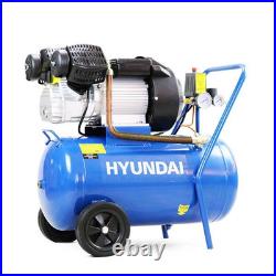 Hyundai 50 Litre Air Compressor 14CFM/116psi Direct Drive V-Twin 3HP