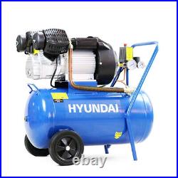 Hyundai Air Compressor Direct Drive 50 Litre V-Twin Cylinder 230V HY3050V Hyundai Air Compressor Direct Drive 50 Litre V-Twin Cylinder 230V HY3050V