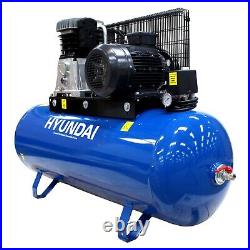 Hyundai Grade B HY55200-3 200 Litre Air Compressor 21CFM/145psi 3-Phase