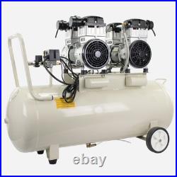 Hyundai HY2150100 3kW 4HP 100 Litre Oil-Free Silenced Air Compressor 22 CFM