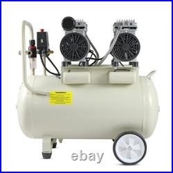 Hyundai HY27550 11CFM, 1500w, 50 Litre Oil Free Low Noise Air Compressor 230v