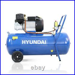 Hyundai HY30100V, 100 Litre V-Twin Direct Drive Air Compressor 14CFM GRADED