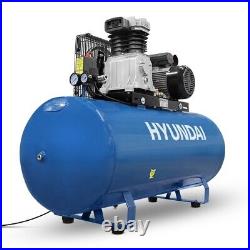Hyundai HY3200S Air Compressor 14cfm 200-Litre Belt Drive 240v