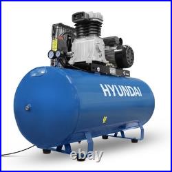 Hyundai HY3200S Air Compressor 200 Litre 14CFM/145psi, Electric 3hp 230V Hyundai HY3200S Air Compressor 200 Litre 14CFM/145psi, Electric 3hp 230V