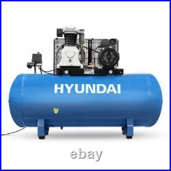 Hyundai HY3200S Air Compressor 200 Litre 14CFM/145psi, Electric 3hp 230V Hyundai HY3200S Air Compressor 200 Litre 14CFM/145psi, Electric 3hp 230V