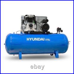 Hyundai HY3200S Air Compressor 200 Litre 14CFM/145psi, Electric 3hp 230V Hyundai HY3200S Air Compressor 200 Litre 14CFM/145psi, Electric 3hp 230V