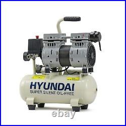 Hyundai HY5508 4CFM, 550w, 0.75HP, 8 Litre Oil Free Direct Drive Air Compressor