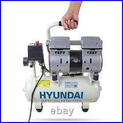 Hyundai HY5508 4CFM, 550w, 0.75HP, 8 Litre Oil Free Direct Drive Air Compressor