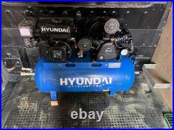 Hyundai HY70100P Petrol Air Compressor 90 Litre 10.7CFM 145psi 7HP