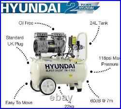 Hyundai HY7524 24 Litre Air Compressor