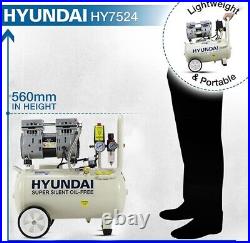 Hyundai HY7524 24 Litre Air Compressor