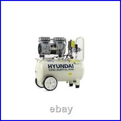 Hyundai HY7524 24L Litre Oil Free Compressor Low Noise 5.2cfm 118psi 240v