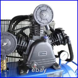Hyundai Petrol Air Compressor 90 Litre, 10.7CFM/145psi, 7hp HY70100P