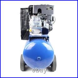 Hyundai Petrol Air Compressor 90 Litre, 10.7CFM/145psi, 7hp HY70100P