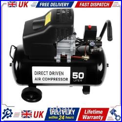 Industrial Air Compressor 50 Litre 2.5 HP Single Stage Oil Lubricated Pump