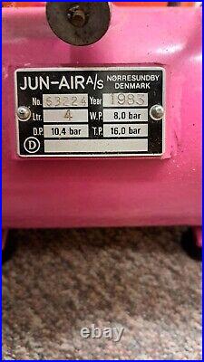 JUN-AIR model 6 Junior 4 litre silent air compressor suit airbrush + hoses parts