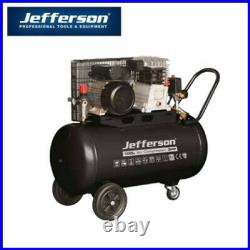 Jefferson 100 Litre 3hp Belt Driven Compressor (single Phase)
