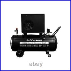 Jefferson 200 Litre 3HP Compressor 230V SILENT CANOPY 10 BAR 2 YEAR WARRAN
