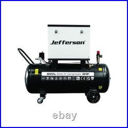 Jefferson 200 Litre 3HP Compressor 230V SILENT CANOPY 10 BAR 2 YEAR WARRAN