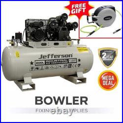 Jefferson 200 Litre 4HP Compressor 230V 10 BAR 2 YEAR WARRANTY