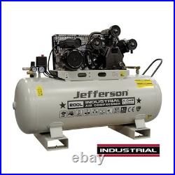 Jefferson 200 Litre 4HP Compressor 230V 10 BAR 2 YEAR WARRANTY