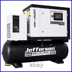 Jefferson 200 Litre 5.5HP Screw Compressor 230V 10 BAR 2 YEAR WARRANTY Jefferson 200 Litre 5.5HP Screw Compressor 230V 10 BAR 2 YEAR WARRANTY